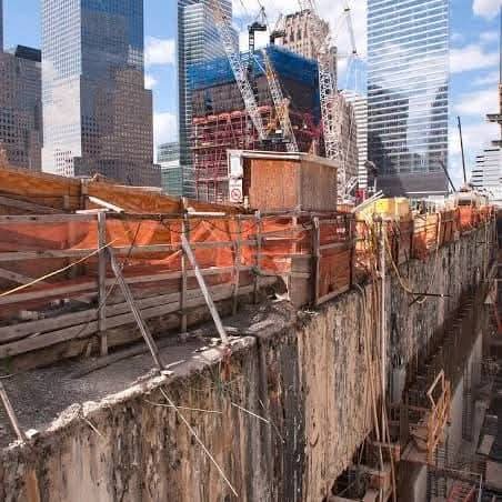 High-rise commercial construction downtown